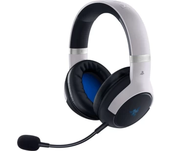 Image of RAZER Kaira Pro for PlayStation Wireless Gaming Headset - Black & White, Black