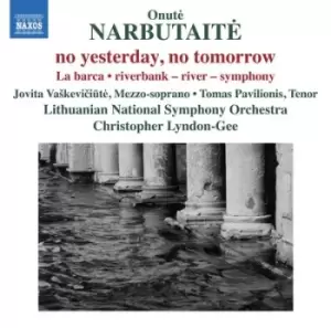 Image of Onute Narbutaite No Yesterday No Tomorrow/La Barca/ by Onute Narbutaite CD Album