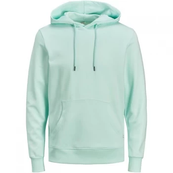 Image of Jack and Jones Basic Hoodie - Bleached Aqua