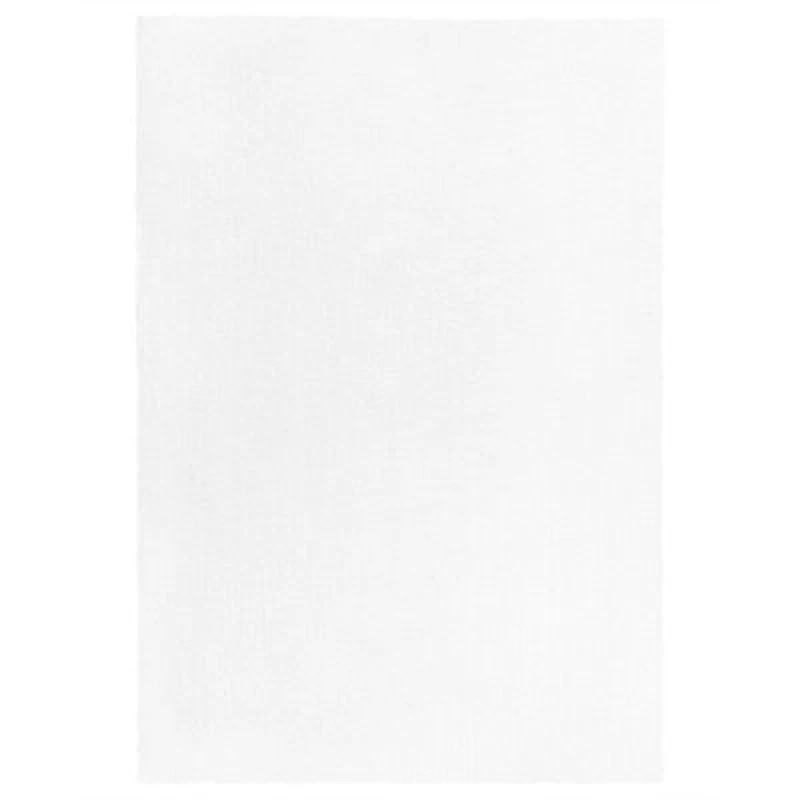 Image of Beliani Shaggygy Rug Demre White 140 X 200 Cm