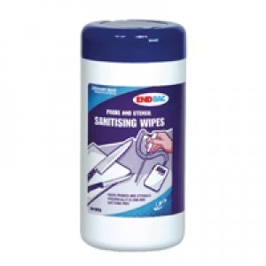 Image of Diversey Endbac Sanitising Wipes 200 Pack of 6 420990