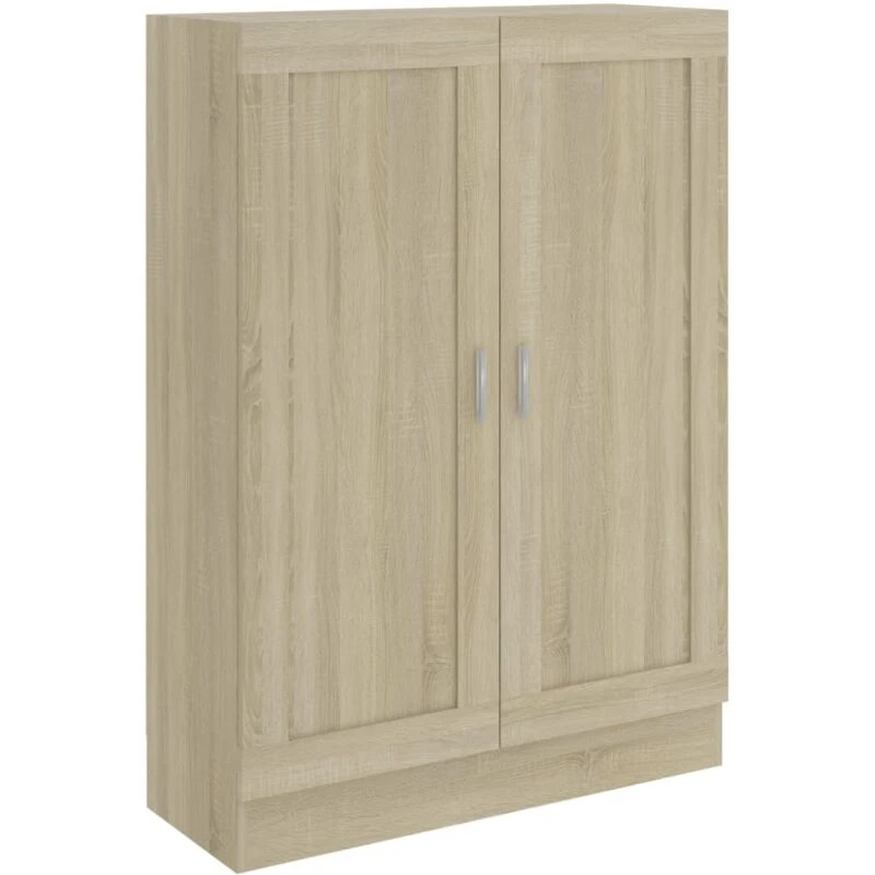 Image of VIDAXL Vidaxl - Book Cabinet Sonoma Oak 82.5x30.5x115cm Engineered Wood 8720286133996