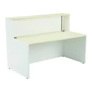 Image of Jemini Reception Unit 1400x800x740mm MapleWhite KF818381 KF818381