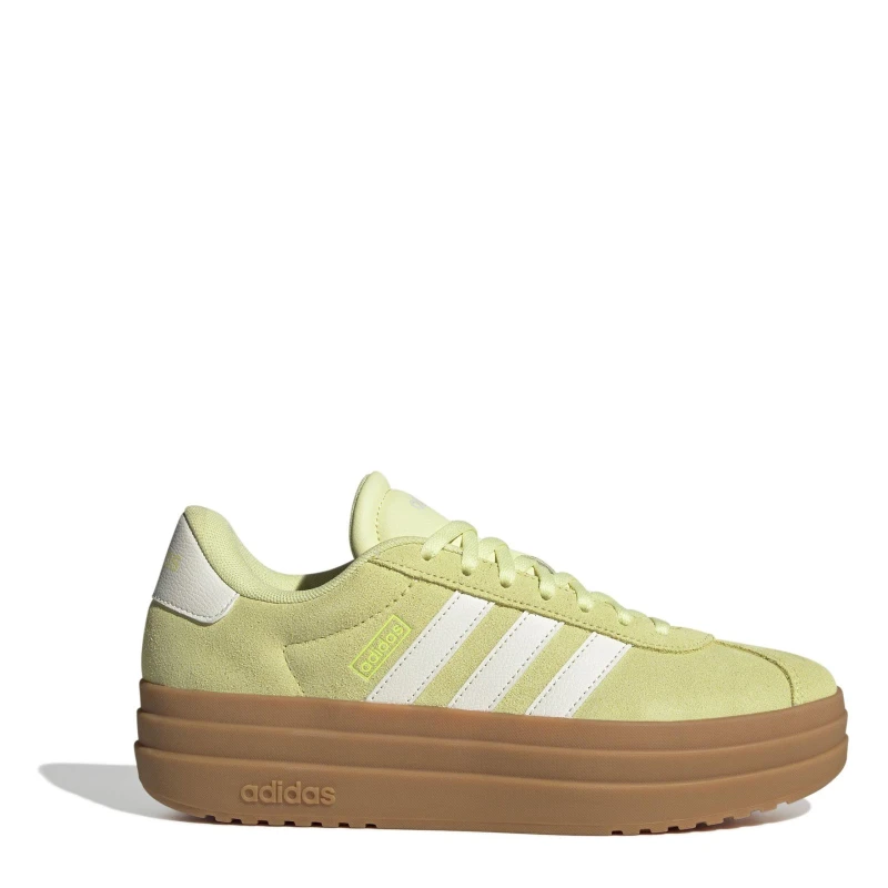 Image of adidas VL Court Bold Trainers in Light Green Light Green UK 4 (EU 36?)
