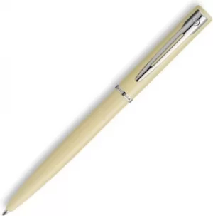 Image of Waterman Allure Citron Yellow Pastel Lacquer Ballpoint Pen Medium Poi