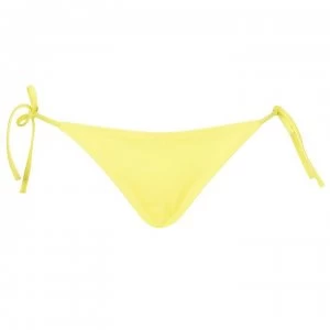 Image of Calvin Klein Cheeky Tie Side Bikini Briefs - Celandine