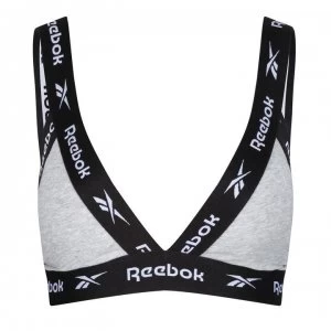 Image of Reebok Dotty Bralet Ladies - Grey Marl