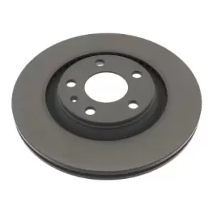 Image of Brake Disc 43908 by Febi Bilstein Rear Axle