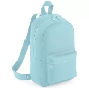 Image of Bagbase Mini Essential Backpack/Rucksack Bag (Pack of 2) (One Size) (Powder Blue) - Powder Blue