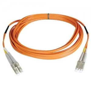 Image of Tripp Lite Duplex Multimode 62.5 125 Fiber Patch Cable Lc Lc 0.3m