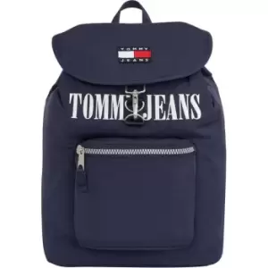 Image of Tommy Jeans Tjm Heritage Flap Backpack - Blue