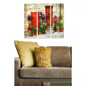 Image of MDF262664159 Multicolor Decorative MDF Painting (3 Pieces)