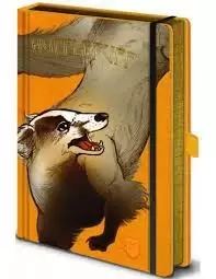 Image of Harry Potter (Intricate Houses Hufflepuff) A5 Premium Notebook