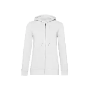 Image of B&C Womens/Ladies Organic Hoodie (XL) (White)