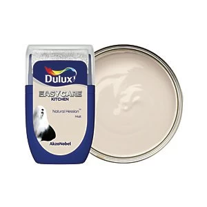 Image of Dulux Easycare Kitchen Natural Hessian Matt Emulsion Paint 30ml