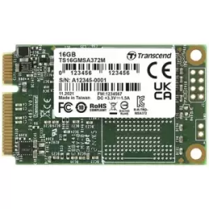 Image of Transcend MSA372M 16GB Internal mSATA SSD SATA III Retail TS16GMSA372M