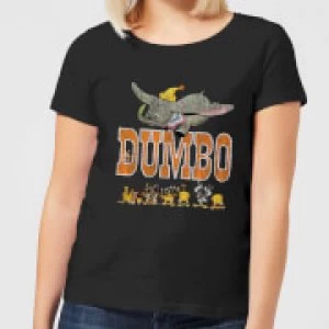 Image of Dumbo The One The Only Womens T-Shirt - Black - M