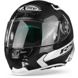 Image of X-Lite X-803 RS Ultra Carbon Hot Lap 14 Carbon Black White 2XL