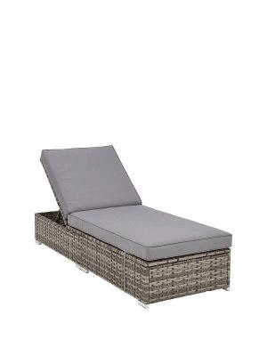 Image of Eva Folding Sun Lounger N16606 - Garden & Outdoor