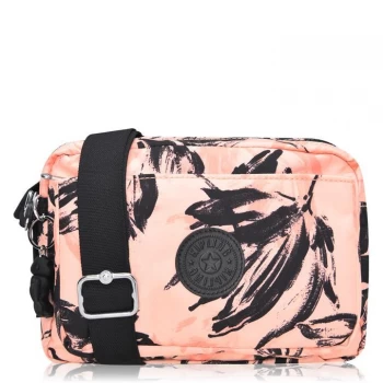 Image of Kipling Abanu M Medium Cross body bag - Coral Flower