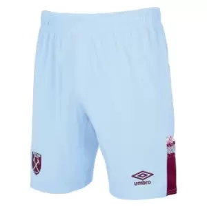Image of 2022-2023 West Ham Home Shorts (Kids)