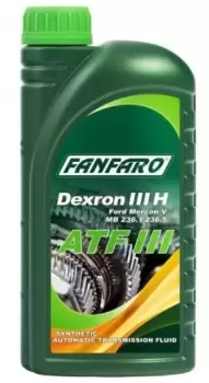 Image of FANFARO Automatic Transmission Fluid FF8603-1 ATF,Automatic Transmission Oil VW,AUDI,MERCEDES-BENZ,GOLF III (1H1),GOLF II (19E, 1G1)