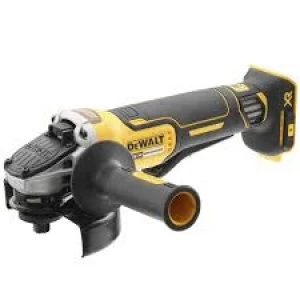 Image of DEWALT DCG406 18v XR Cordless Paddle Switch Angle Grinder 125mm No Batteries No Charger No Case