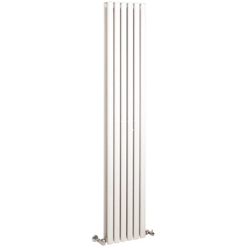 Image of Aspire Aspire - Hudson Reed Revive Double Designer Vertical Radiator 1800mm h x 354mm w - High Gloss White PWHL326
