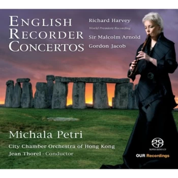 Image of Michala Petri - English Recorder Concertos CD