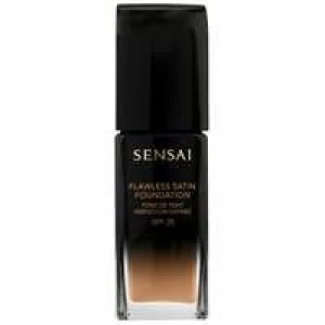 Image of SENSAI Flawless Satin Foundation SPF20 FS203 Neutral Beige 30ml