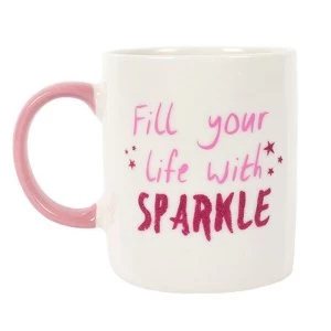 Image of Fill Your Life with Sparkle Ceramic Mug