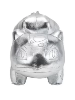 Image of Pokemon POKEMON 25TH CELEBRATION 8" SILVER BULBASAUR PLUSH, One Colour