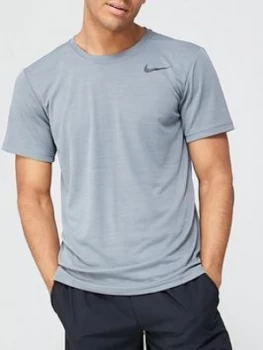 Image of Nike Training Superset T-Shirt - Grey, Size S, Men