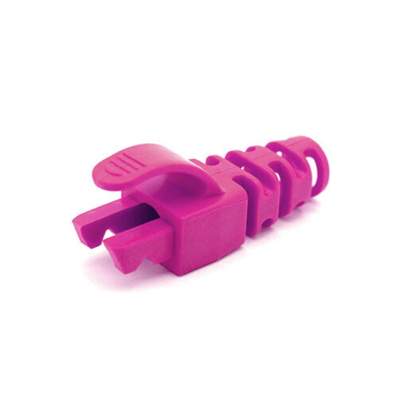 Image of Cablenet Cablenet RJ45 Snagless Strain Relief Flush Boot Pink 6.5mm 22-2068