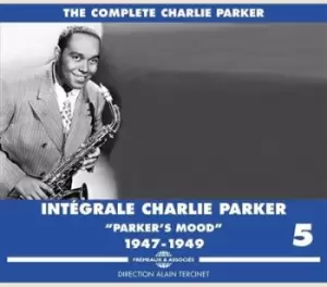 Image of Integrale Charlie Parker Parkers Mood 1947-1949 - Volume 5 by Charlie Parker CD Album