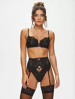 Image of Ann Summers Bras The Icon Non Pad Plunge - Black, Size 34B, Women