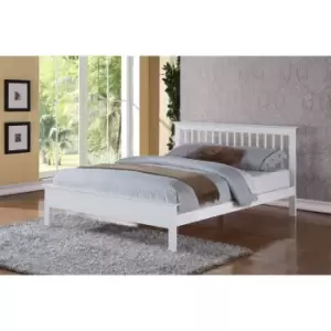 Image of Flintshire Pentre Solid Wood Bed Frame 3ft Single White