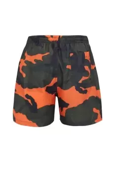 Image of Camouflage Print Swimming Trunks