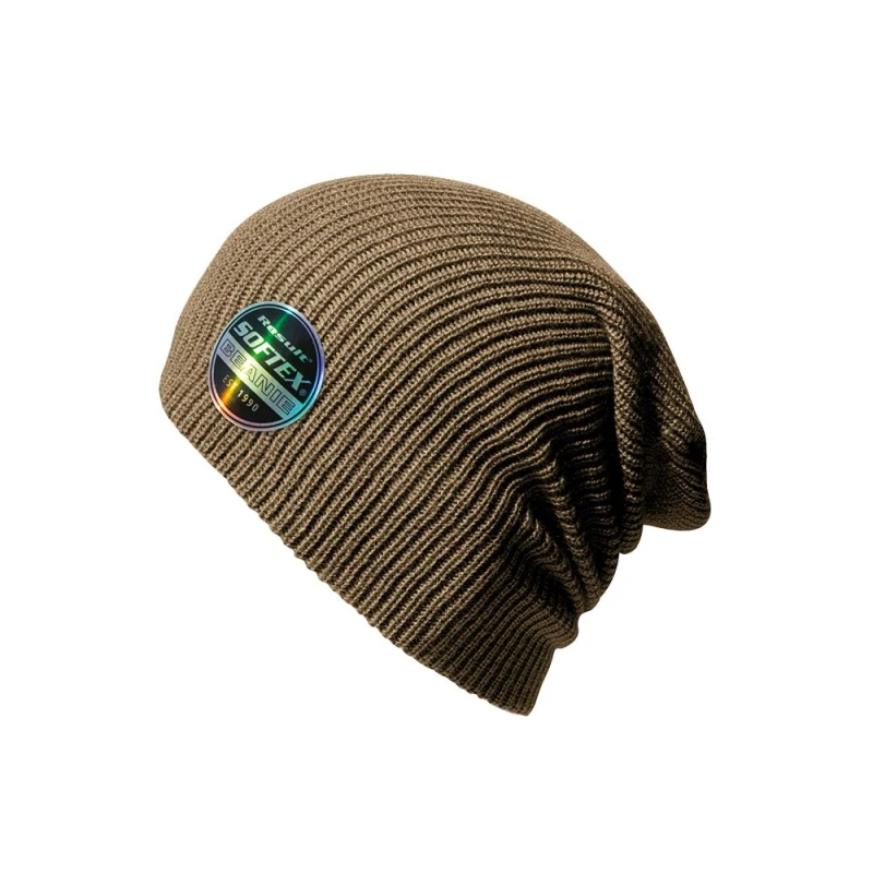 Image of Result Core Mens Soft Beanie in Brown Brown Male One Size