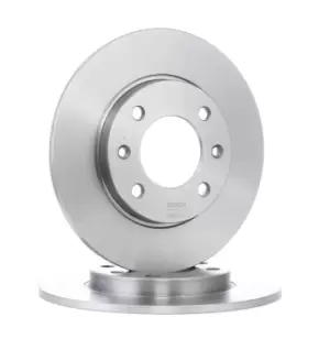 Image of RIDEX Brake disc 82B0030 Brake rotor,Brake discs PEUGEOT,CITROEN,206 Schragheck (2A/C),206 CC (2D),206 SW (2E/K),106 II Schragheck (1A_, 1C_)