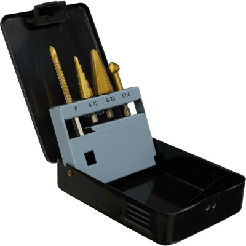 Image of Loops 4 Piece Multifunction Bit Set - Drill Saw - Step & Tube Drills - Countersink Multi