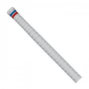 Image of Gunn And Moore Terrain Cricket Bat Grip Adults - White/Blue/Red