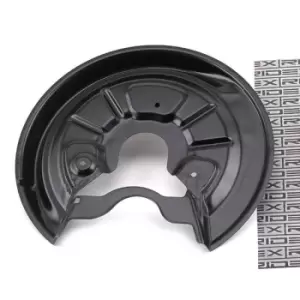 Image of RIDEX Brake Disc Back Plate VW,AUDI,SKODA 1330S0013 1K0615612AB
