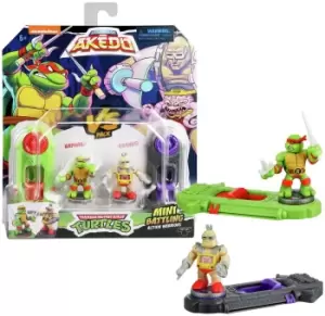 Image of TMNT Akedo Raphel Vs Kraang Figures