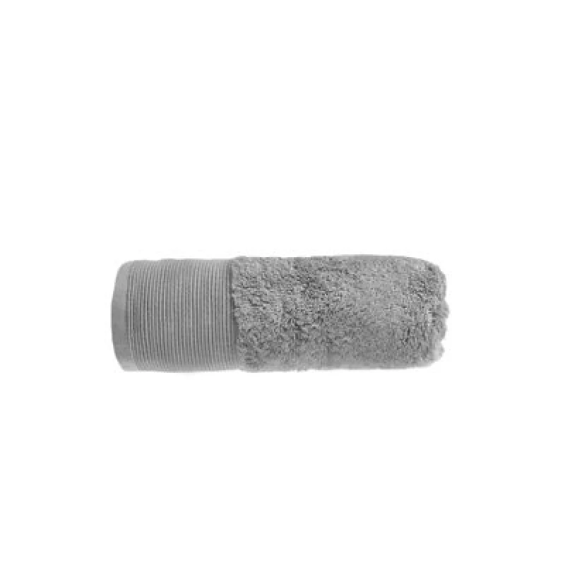 Image of Allure Bath Fashions Marlborough Bamboo Hand Towel - Silver Grey