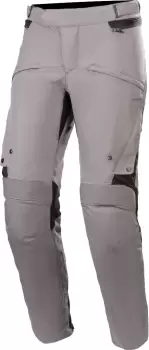 Image of Alpinestars Road Pro Gore-Tex Motorcycle Textile Pants, black-grey Size M black-grey, Size M