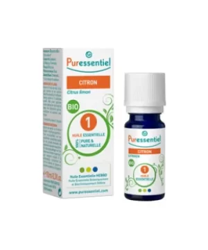 Image of Puressentiel Organic Lemon Essential Oil 10ml