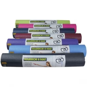 Image of Yoga-Mad Warrior II Mat 4mm Black
