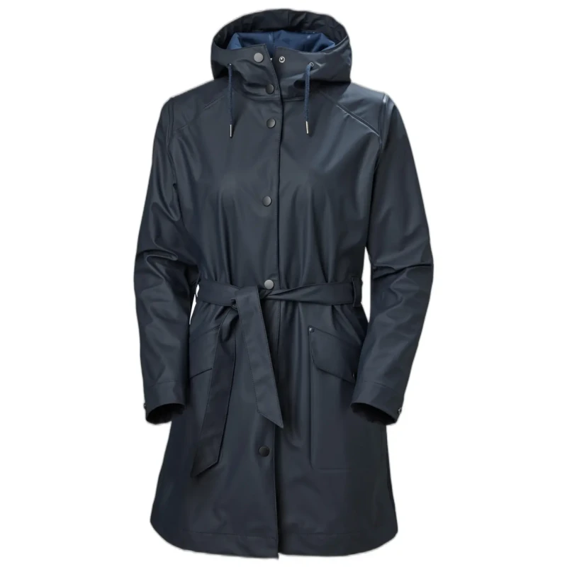 Image of Helly Hansen Raincoat woman Helly Hansen Kirkwall II Bleu Female M