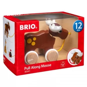 Image of Brio Pull Along Moose